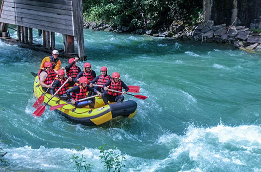 Rafting-Tour in der Steiermark für 2