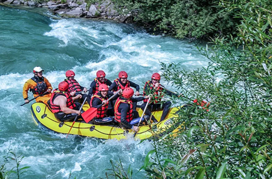 Rafting-Tour in der Steiermark für 2