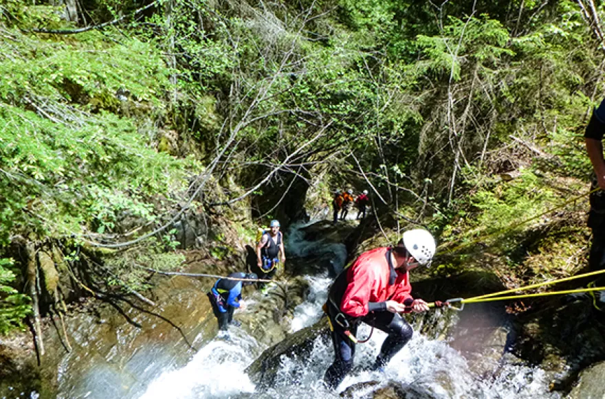 Rafting und Canyoning in der Imster Schlucht
