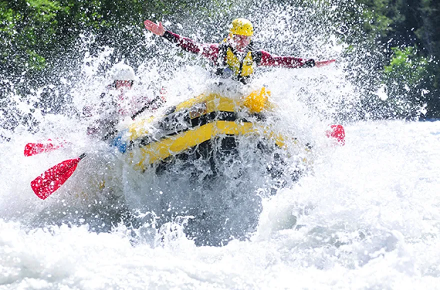 Rafting und Canyoning in der Imster Schlucht