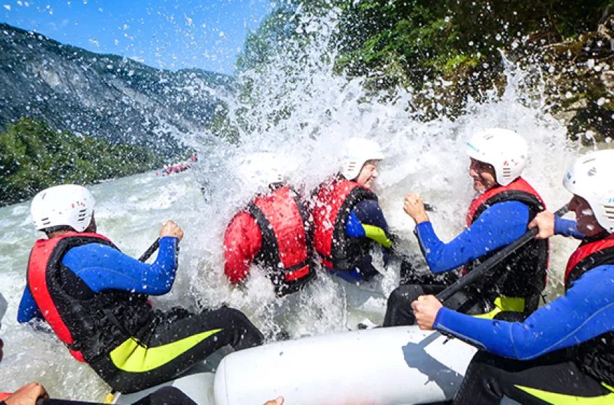 Rafting und Canyoning in der Imster Schlucht