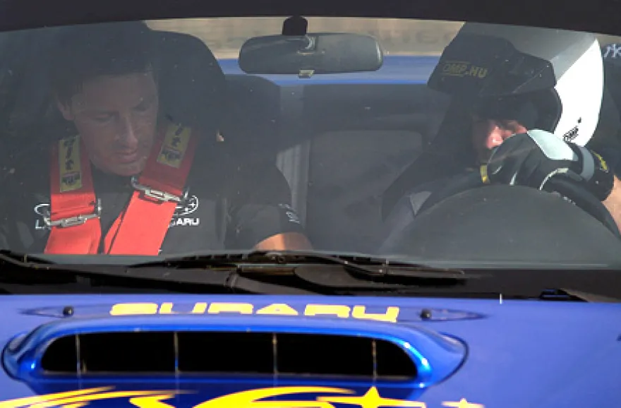 Rallye fahren im Subaru WRX STI