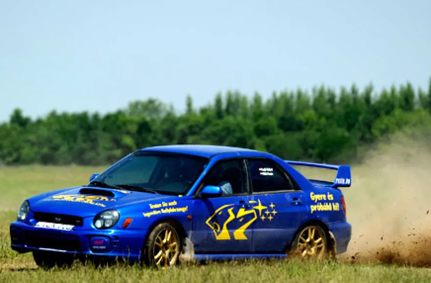 Rallye fahren im Subaru WRX STI