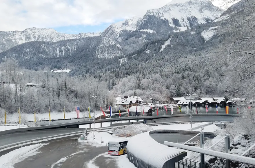 Rennbob-Taxi Königssee