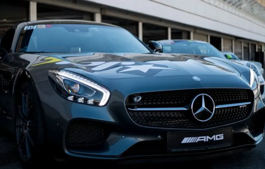 Renntaxi GT3 vs AMG GT-S (6 Rdn) Spreewaldring