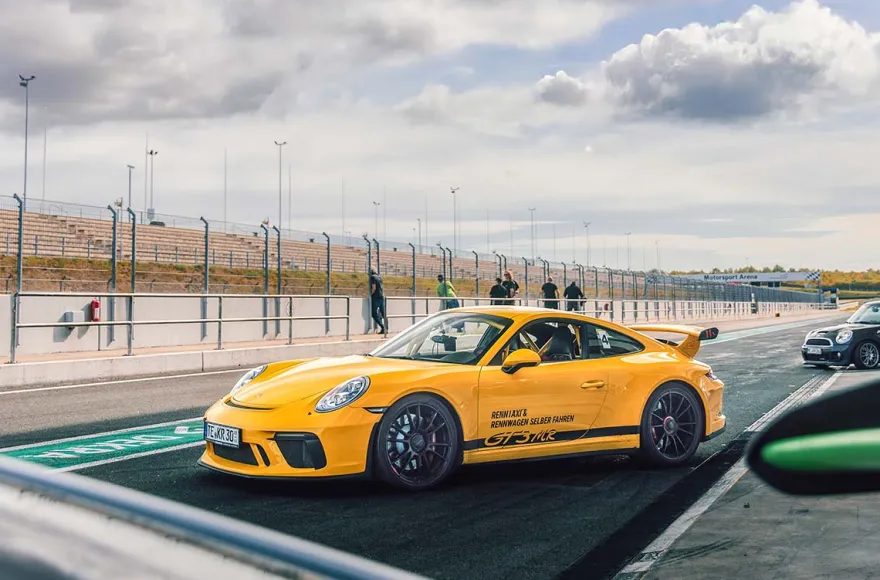 Renntaxi Porsche 911 GT3 Assen