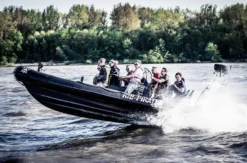 RIB Speedboat fahren in Hamburg (75 Min.)