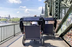 Rikscha-Fahrt Köln für 2