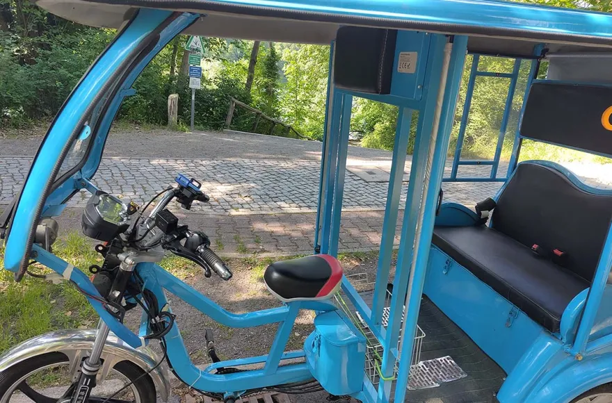 Riksha Rundfahrt Berlin für 2