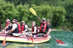 Riverrafting auf dem Rhein bei Assmannshausen