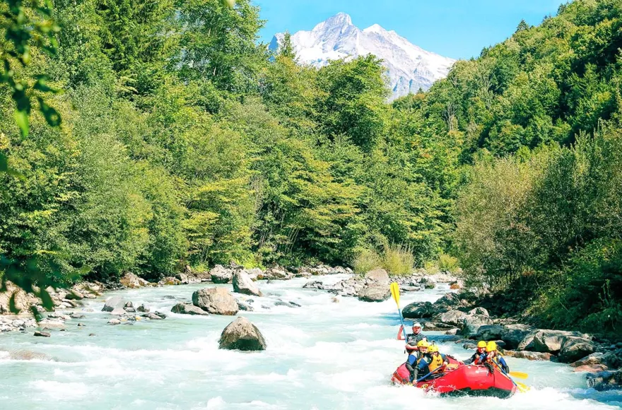 River Rafting Lütschine