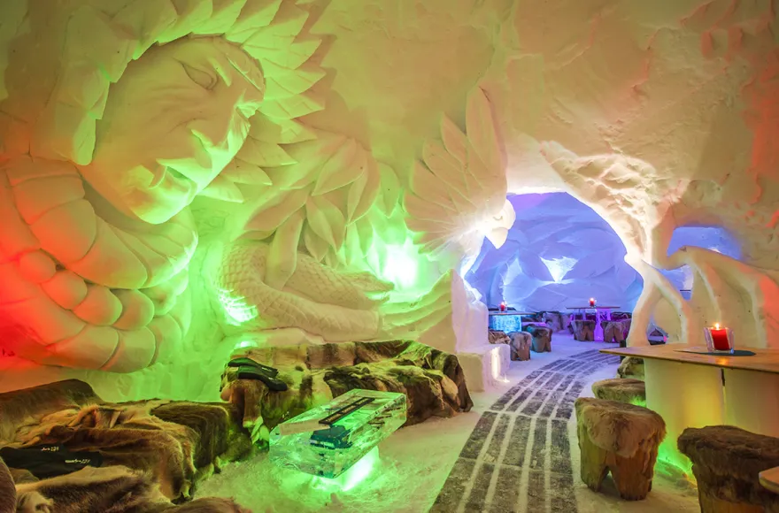 Romantik Iglu Übernachtung & Käsefondue in Oberstdorf (So-Do)