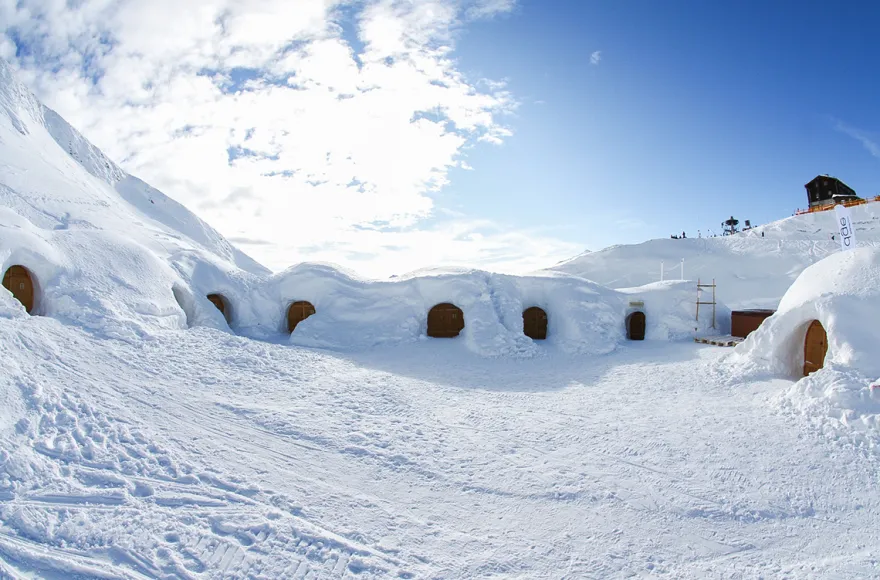 Romantik Iglu Übernachtung & Käsefondue in Oberstdorf (So-Do)