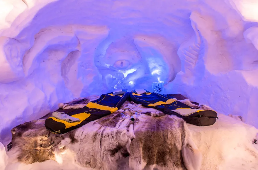 Romantik Iglu Übernachtung & Käsefondue in Oberstdorf (So-Do)
