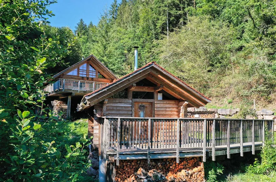 Romantikurlaub Hütte mit Vesperkorb Schwarzwald für 2 (1 Nacht)