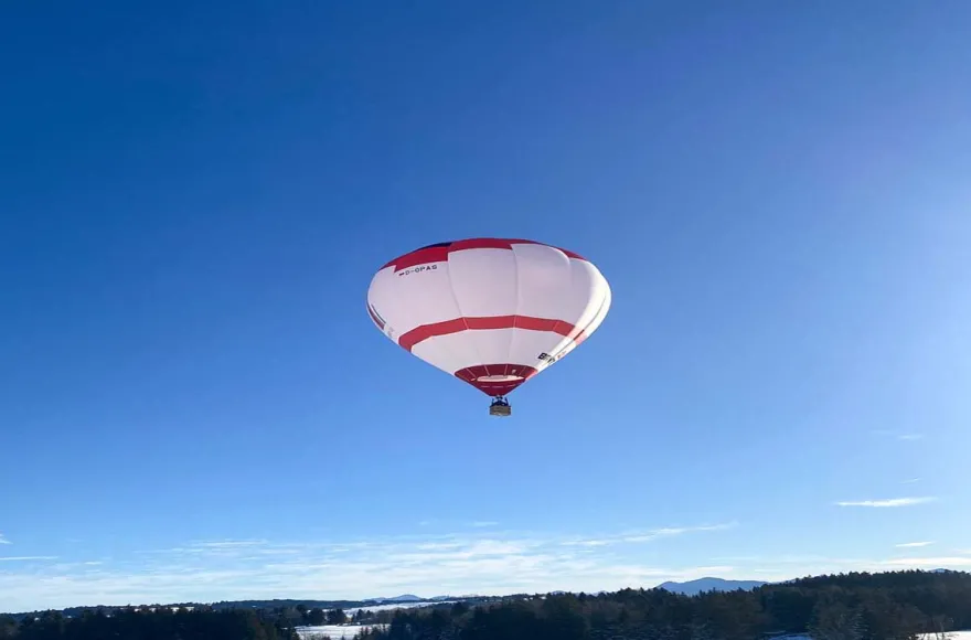 Romantische Ballonfahrt für 2 Ulm