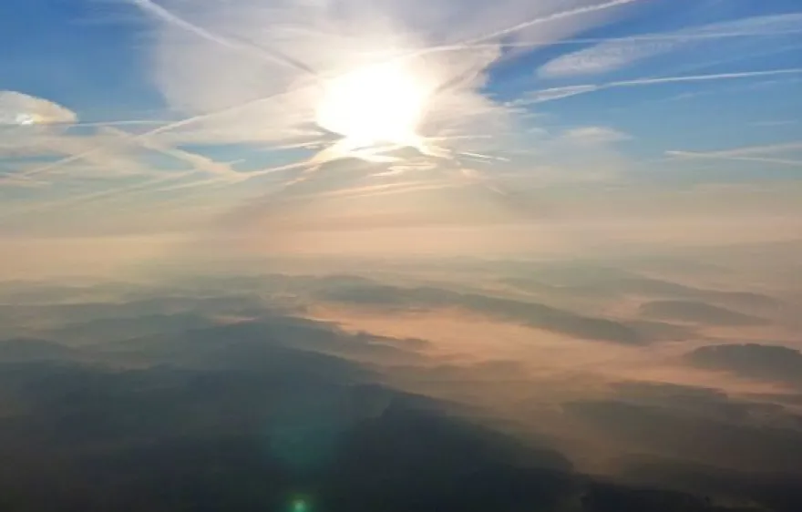 Romantische Ballonfahrt Karlsruhe für 2