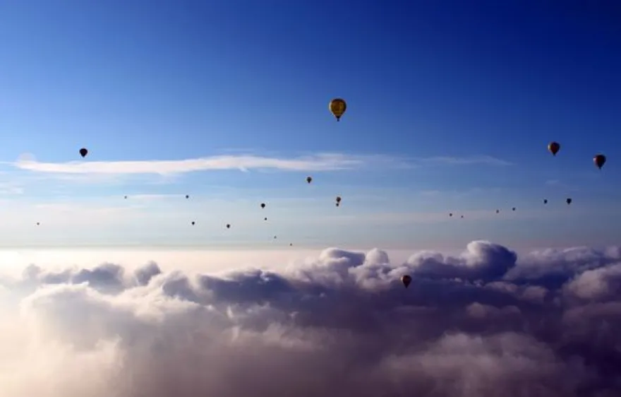 Romantische Ballonfahrt Karlsruhe für 2