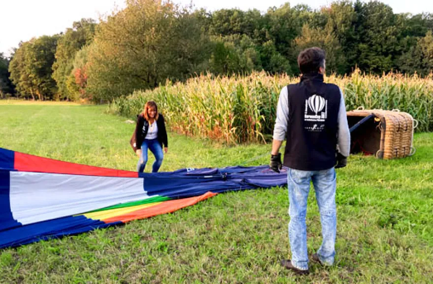 Romantische Ballonfahrt Raum Karlsruhe für 2