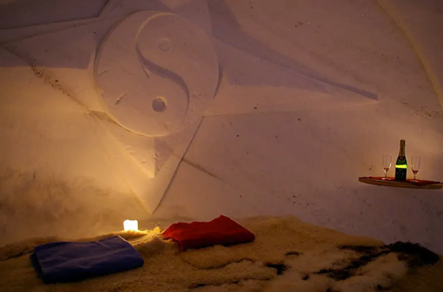 Romantische Iglu Übernachtung mit Therme Ötz für 2 (1 Nacht)