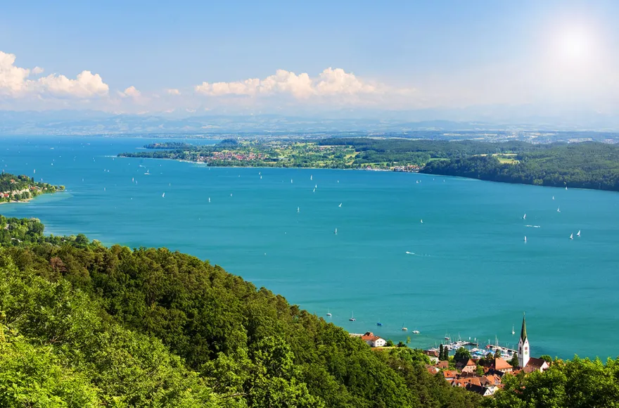 Rundflug Doppeldecker Bodensee