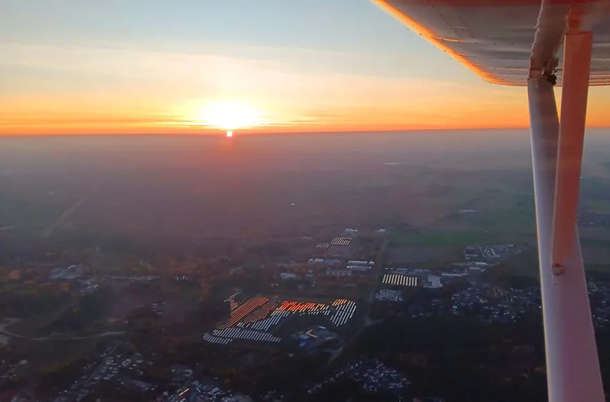 Rundflug Leipzig Trebbin