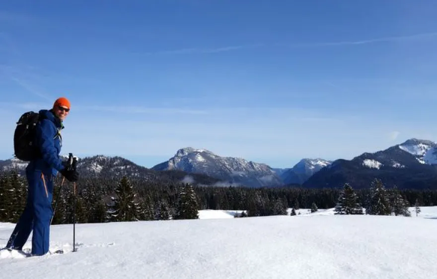 Schneeschuh-Fackelwanderung Reit im Winkl