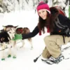Schneeschuh-Tour mit dem eigenen Hund