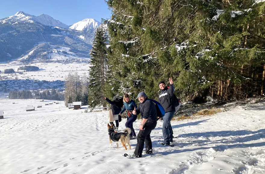 Schneeschuhwanderung Ehrwald
