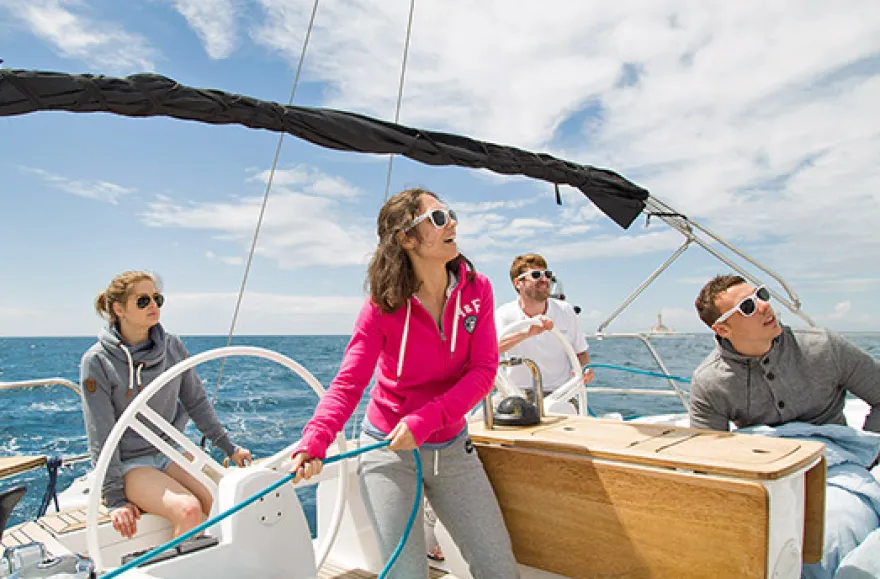 Schnupper Segelreise in der Adria