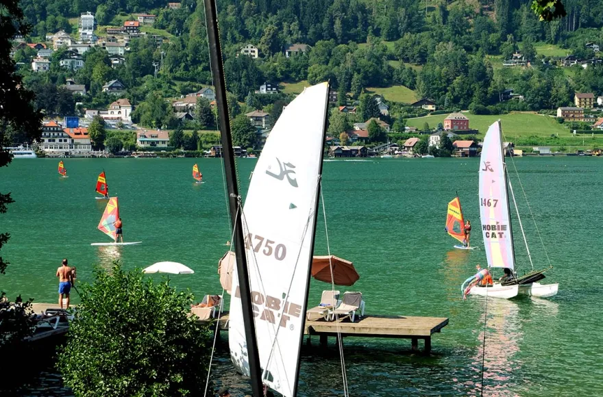 Segel Schnupperkurs Treffen am Ossiacher See