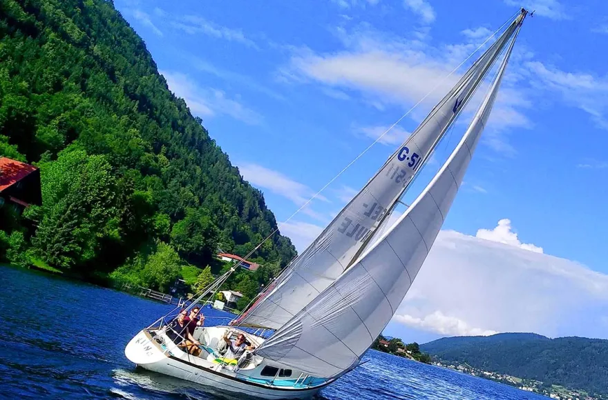 Segel Schnupperkurs Treffen am Ossiacher See