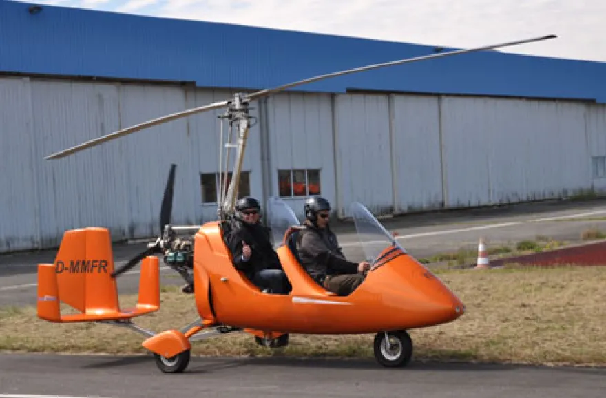 Sightseeing im Tragschrauber