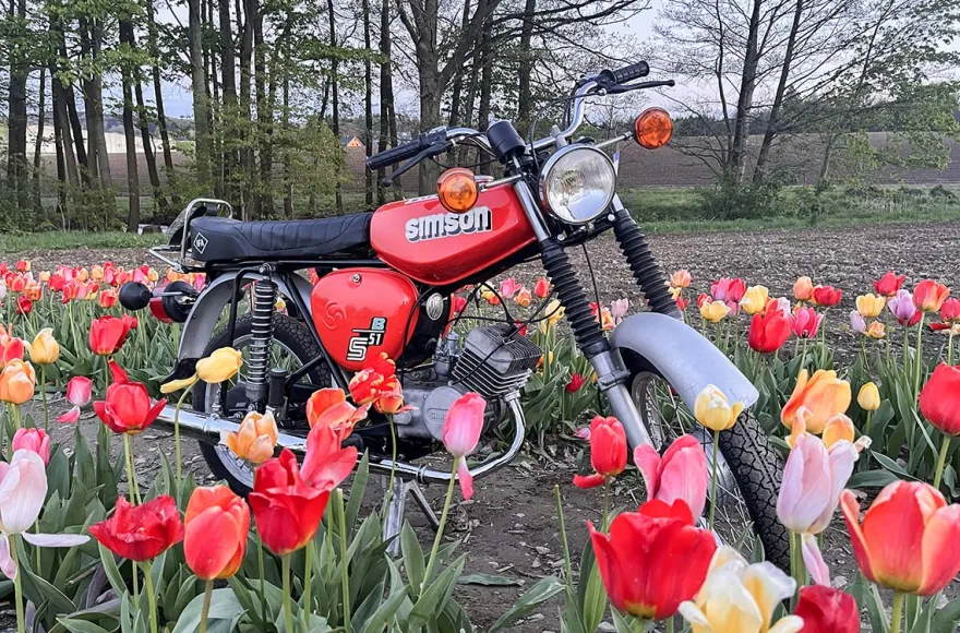 Simson Moped fahren Chemnitz (1 Tag)