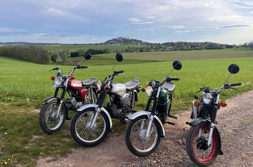 Simson Moped fahren Chemnitz (1 Tag)