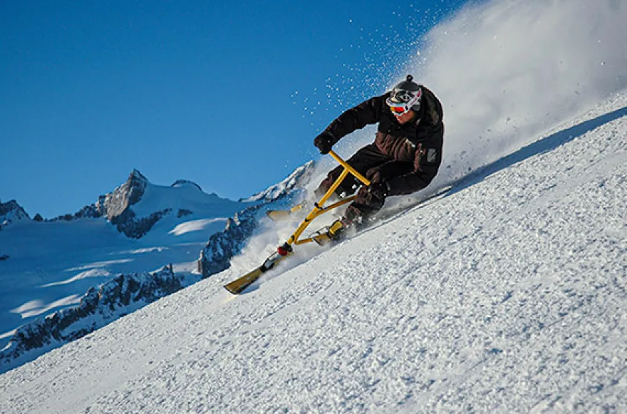Snowbiking