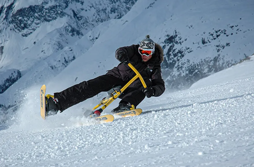 Snowbiking