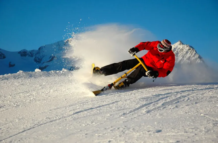 Snowbiking