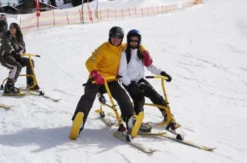 Snowbiking für 2