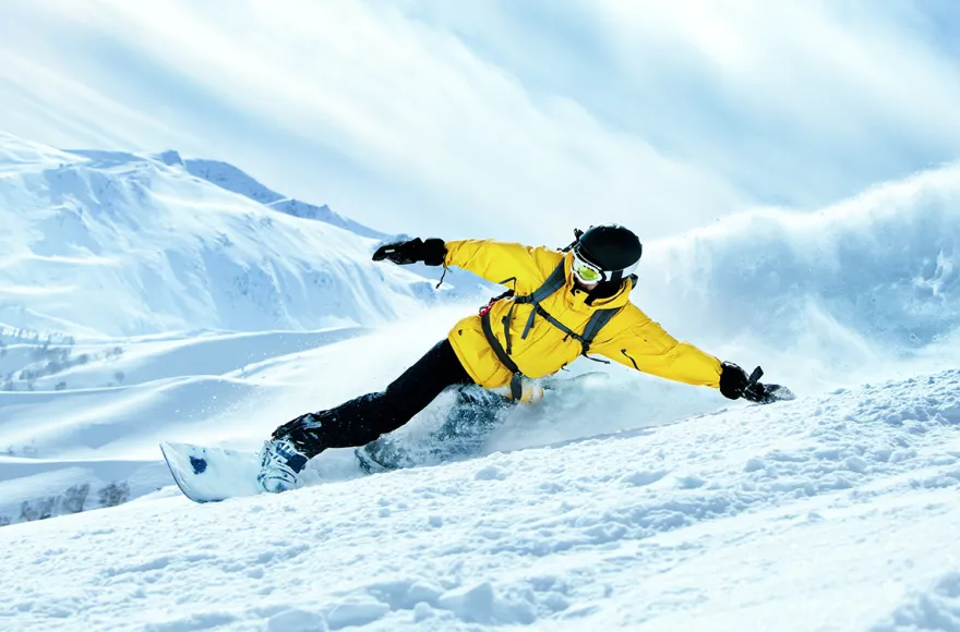 Snowboard Einsteigerkurs auf der Winklmoosalm