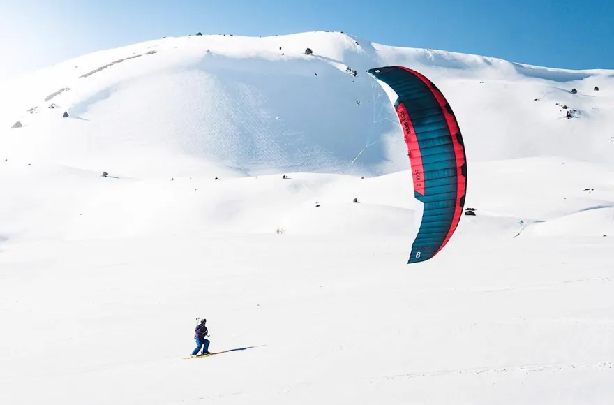 Snowkiting Kurs München