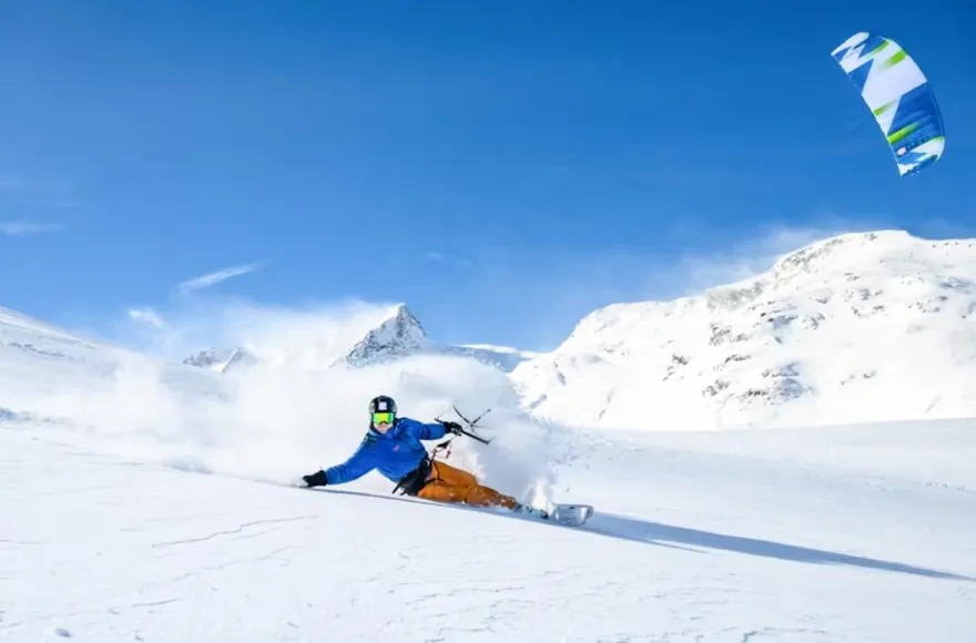 Snowkiting Kurs München