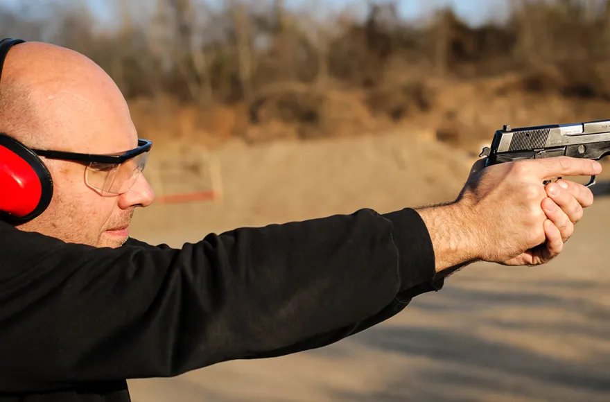 Sportschützen-Training Pistole & Revolver