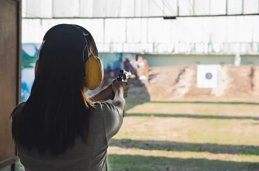 Sportschützen-Training Pistole & Revolver