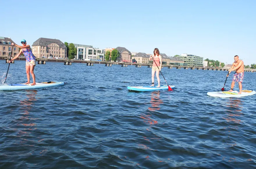 Stand up paddling Fortgeschrittenenkurs Berlin