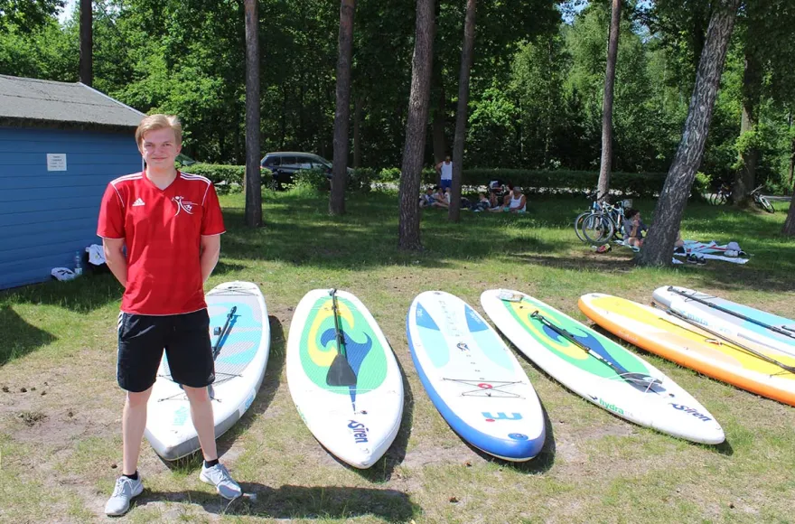 Stand Up Paddling Grundkurs Wolfsburg