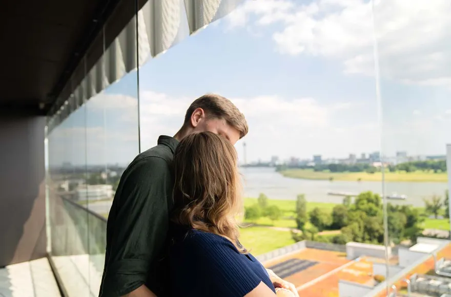 Städtetrip Düsseldorf mit Skyline Blick für 2 (1 Nacht)