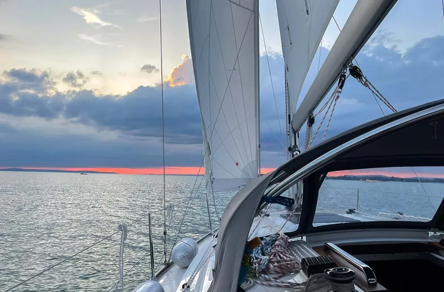 Sunset Sailing für 2 Bodensee