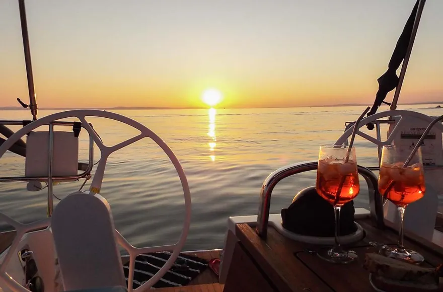 Sunset Sailing für 2 Bodensee