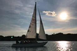Sunset Sailing Utting am Ammersee